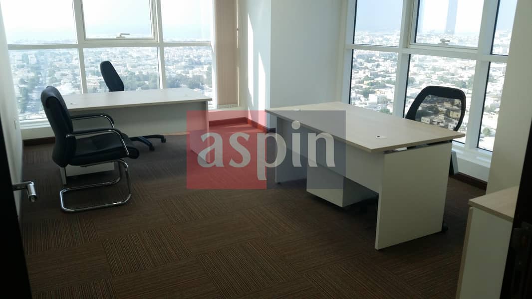 2 Fitted Full Floor Business Center on Sheikh Zayed Road