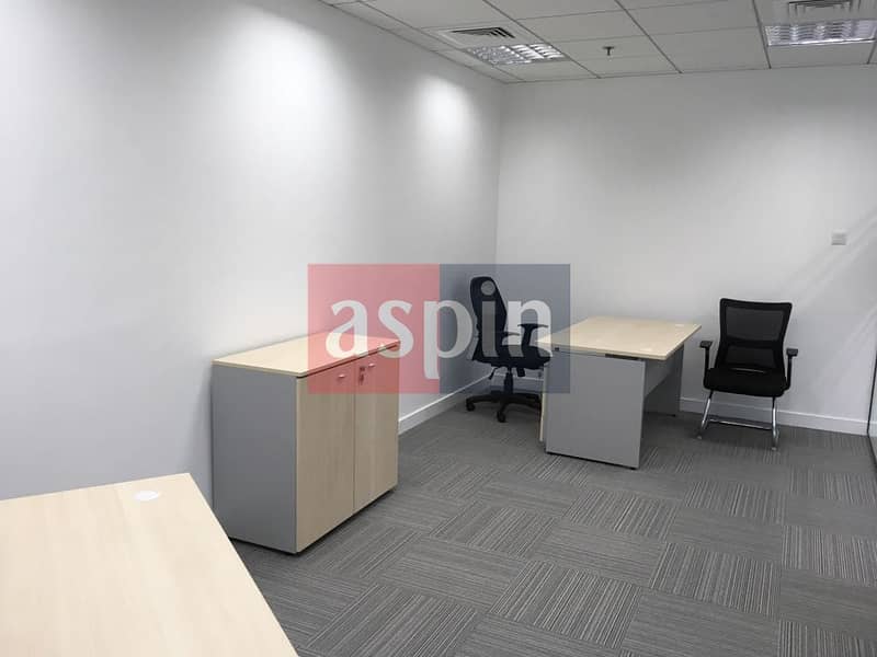 3 Fitted Full Floor Business Center on Sheikh Zayed Road