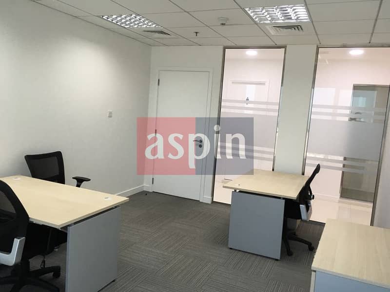 5 Fitted Full Floor Business Center on Sheikh Zayed Road