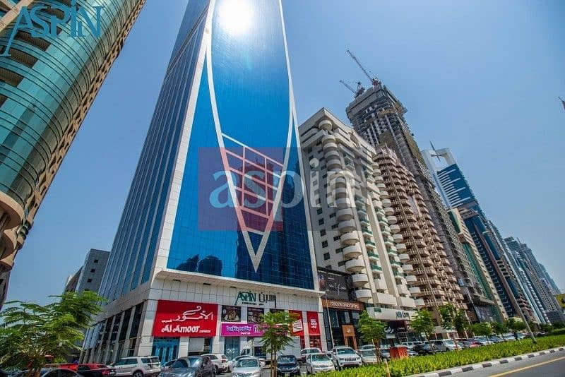 4 Fully Fitted Office for Rent along Sheikh Zayed Road