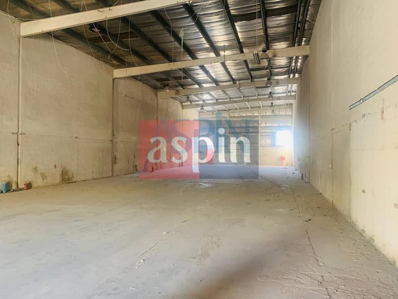 8 Spacious Warehouse| Commercial Use| Prime Location
