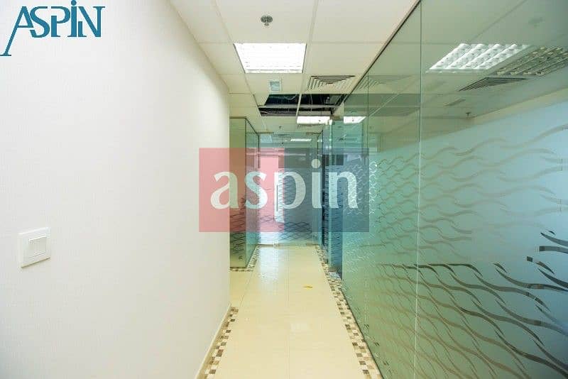 11 Fully Fitted Office for Rent along Sheikh Zayed Road
