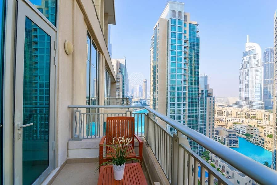 6 Amazing | 1 Bedroom Apartment for Rent | Boulevard Central Tower 2 | Burj Khalifa Community