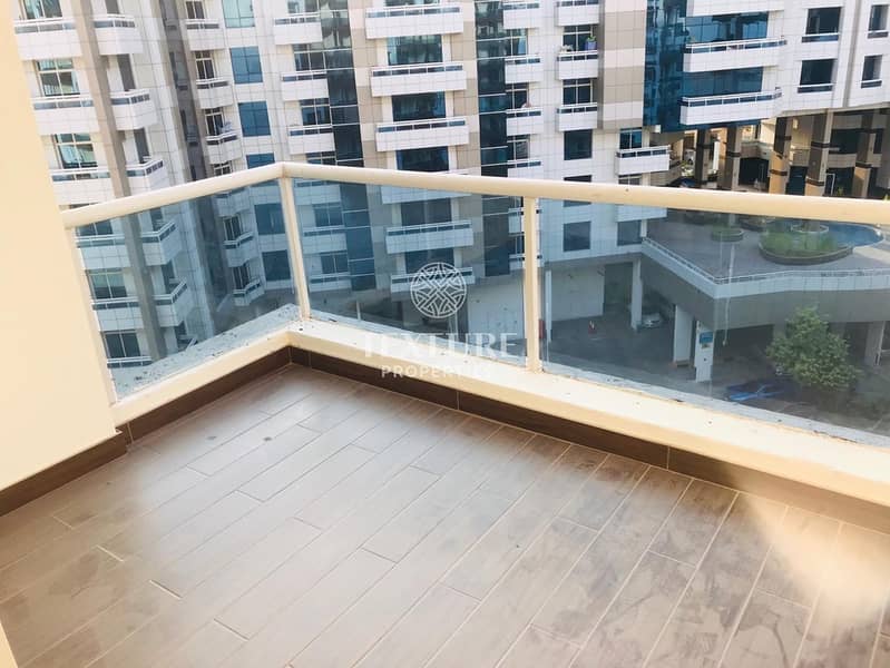 13 Upgraded & Stunning 1 Bedroom for Rent | Double balcony | 36k by 6 chqs | Silicon Oasis
