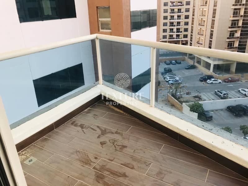 14 Upgraded & Stunning 1 Bedroom for Rent | Double balcony | 36k by 6 chqs | Silicon Oasis