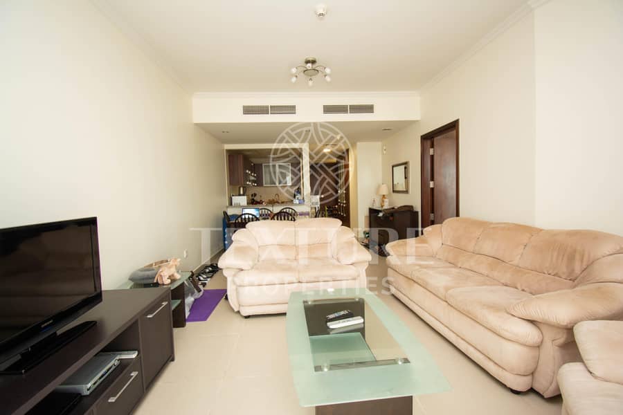 3 Furnished 1 Bed | Lake View | Next To Metro | High Floor