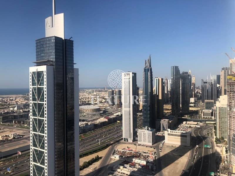 17 Penthouse with Burj Khalifa View & Sea View