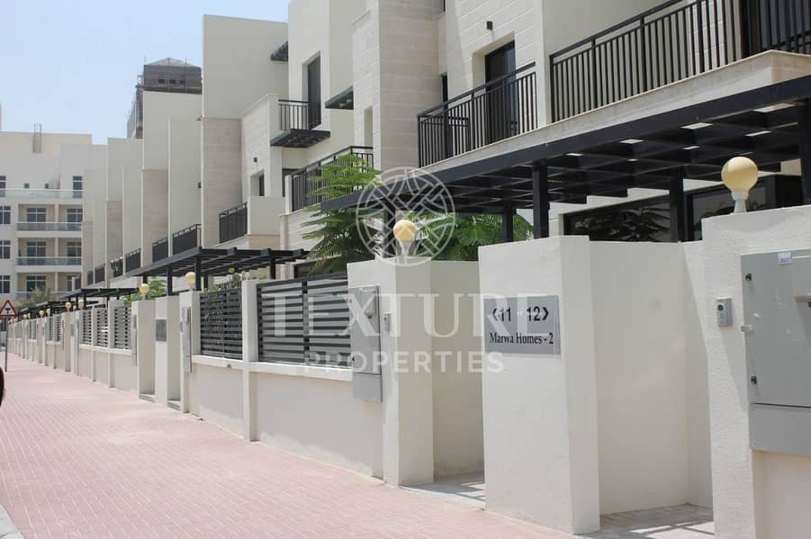 2 Amazing Brand New | 4 Bed+Maid Townhouses with Elevator | Marwa Homes 2 | JVC