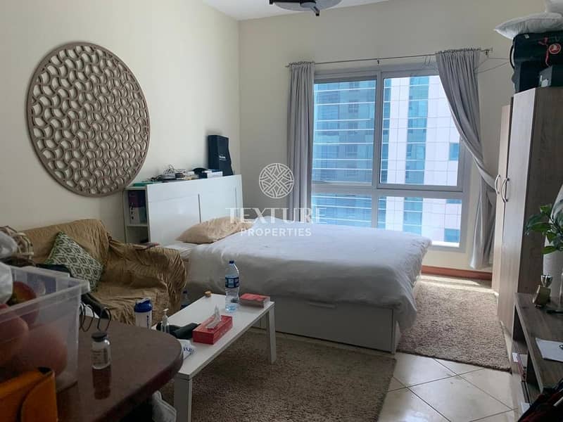 5 Spacious & Fully Furnished | Studio Apartment for Rent | Marina Diamond 1 | Dubai Marina
