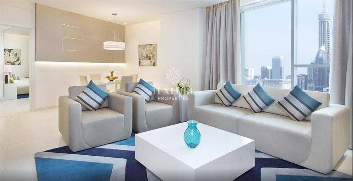 3 Huge & Canal View | Furnished 3 Bed Apartment for Rent | The Vogue | Business Bay