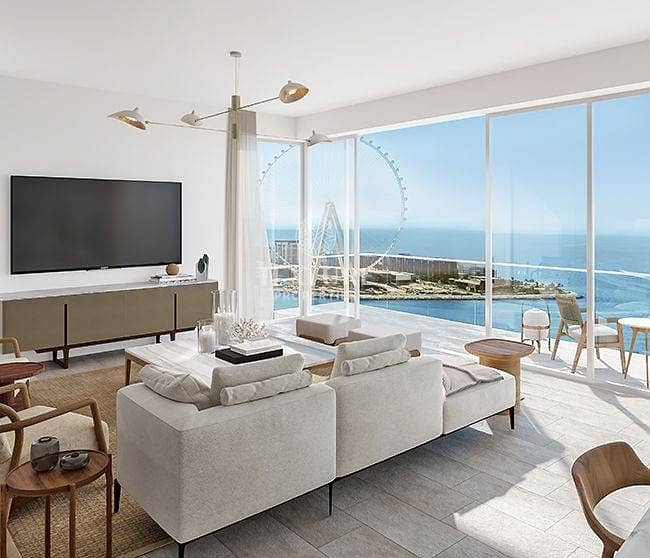 4 Beachfront | 1 Bedroom Apartment for Sale | La Vie | Jumeirah Beach Residence