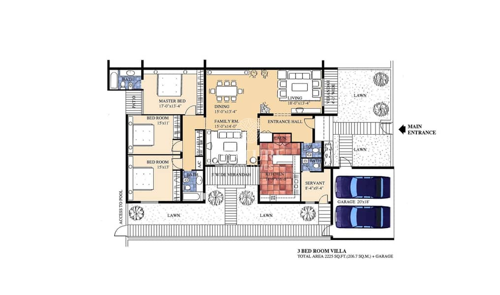 12 Huge | 3 Bedroom Villa + Maid for Rent | Private Garden | Pet Friendly | Jumeirah