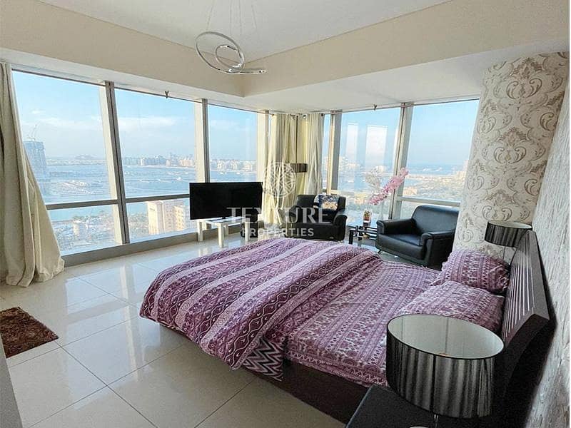 Fully Furnished | 3 Bed+Maid Apartment | Sea View