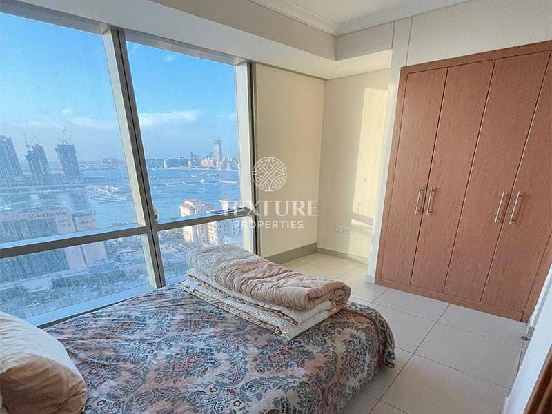 4 Fully Furnished | 3 Bed+Maid Apartment | Sea View