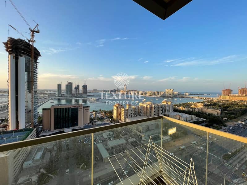 12 Fully Furnished | 3 Bed+Maid Apartment | Sea View