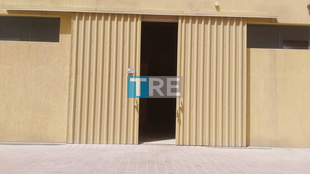 5000 Sqft !! Road Facing Independent Brand New Warehouse With High Power In Jurf 1 Ajman