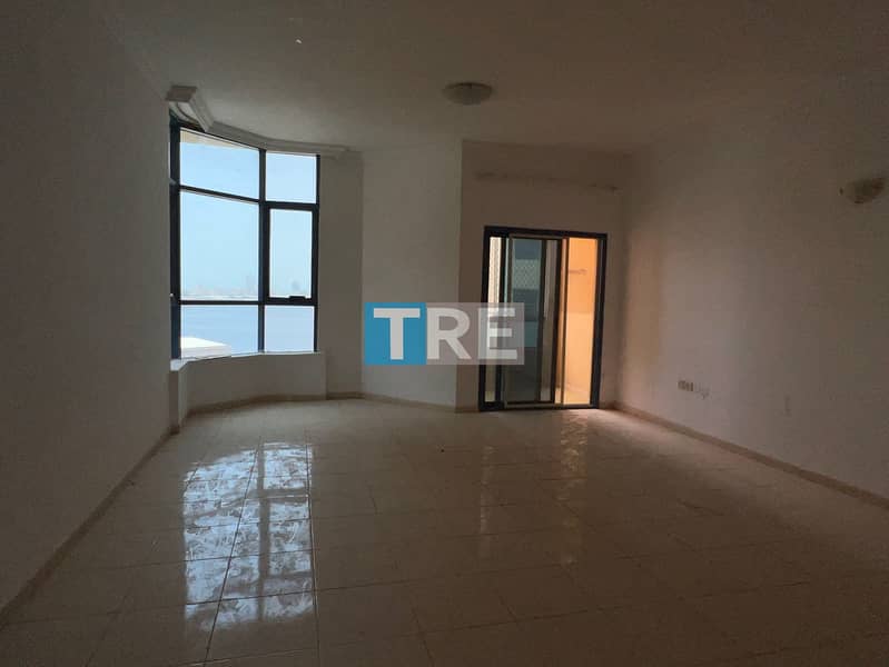 PARTIAL SEAVIEW SPACIOUS 2BHK FOR RENT IN AL KHOR TOWERS AJMAN PRIME LOCATION