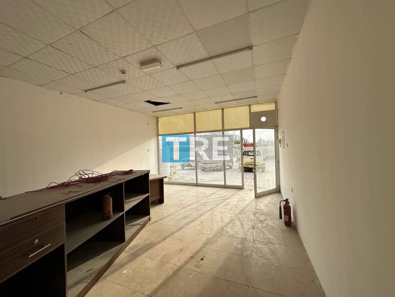 SPACIOUS SHOP FOR RENT IN AJMAN INDUSTRIAL AREA 1 3 PHASE FEWA ELECTRICTY.