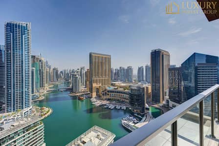 2 Bedroom Apartment for Sale in Dubai Marina, Dubai - Amazing Marina Views | High Floor | Largest Unit