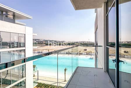 1 Bedroom Apartment for Rent in Mohammed Bin Rashid City, Dubai - Unfurnished | Water View | Top Floor | Exclusive