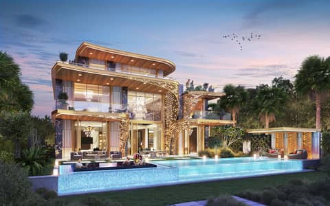 6 Bedroom Villa for Sale in DAMAC Hills, Dubai - 6BR BRANDED VILLA | ULTRA LUXURIOUS COMMUNITY