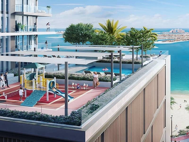 位于迪拜港，艾玛尔海滨社区，海滩岛公寓 1 卧室的公寓 2350000 AED - 6988390