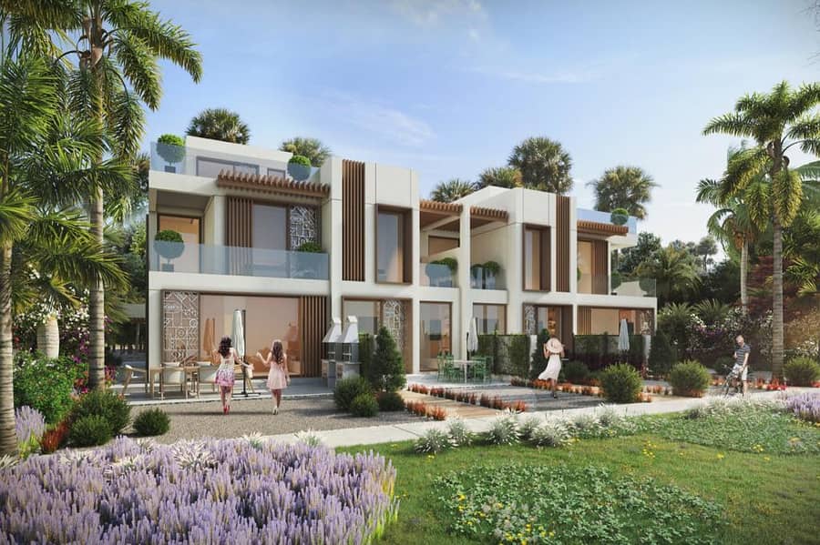 位于大马士革湖住宅，马贝拉度假村 5 卧室的别墅 2600000 AED - 6469656