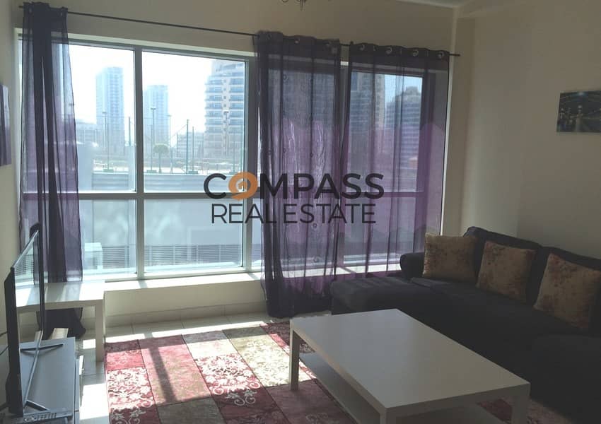 Fully Furnished 1Bedroom Apt in Point Tower