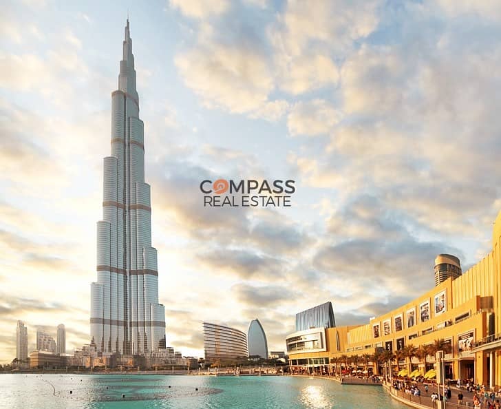 2 Bedroom +Maids room Available for sale in Burj Khalifa Tower | Dubai