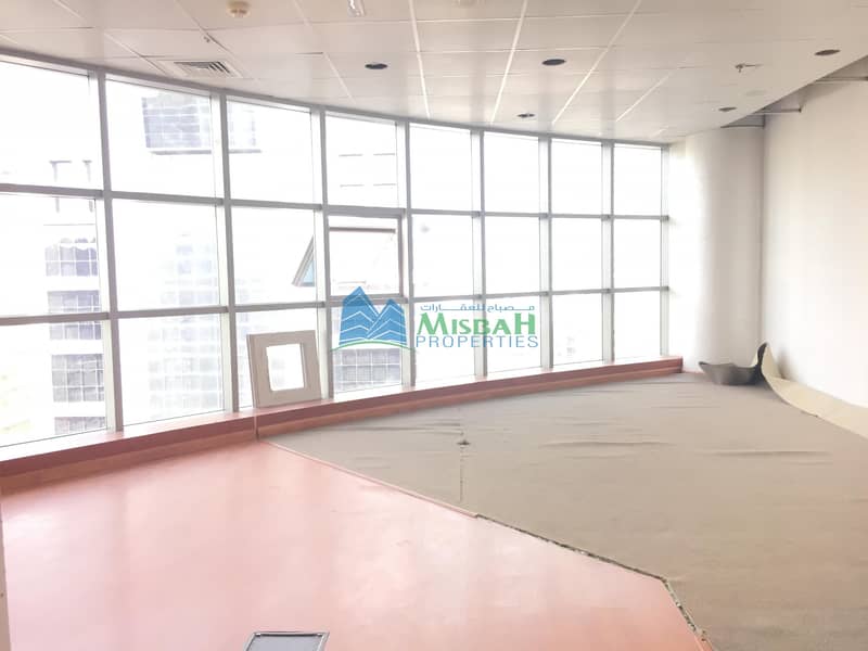 Ready Fully Fitted Partitioned Office space of 1149 sq.ft near Deira City Centre with Free Parking