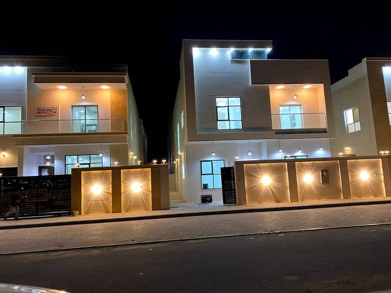 A high residential area, Ajman, for sale, European design, in installments