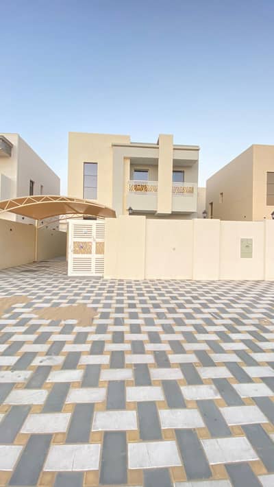 3 Bedroom Villa for Rent in Al Yasmeen, Ajman - Villa for rent in Ajman, Al Yasmeen area, two floors, with central air cond