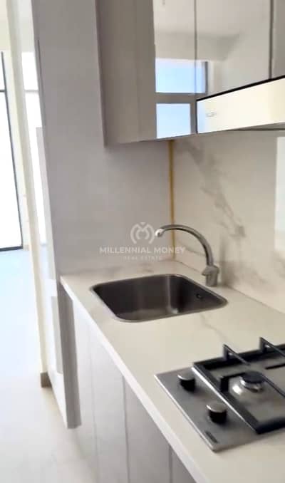 Brand new unfurnished studio apartment with latest high quality kitchen appliances for 830k