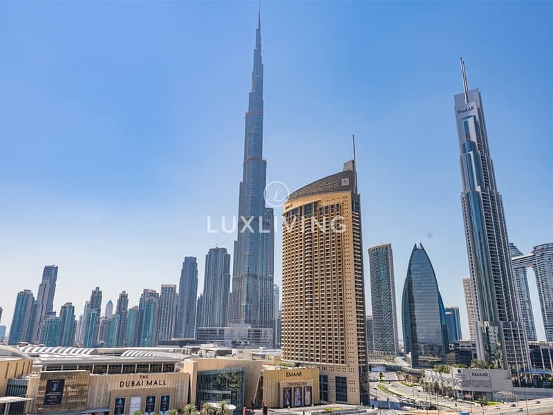 Burj Khalifa View | Spacious Unit | Mall Access