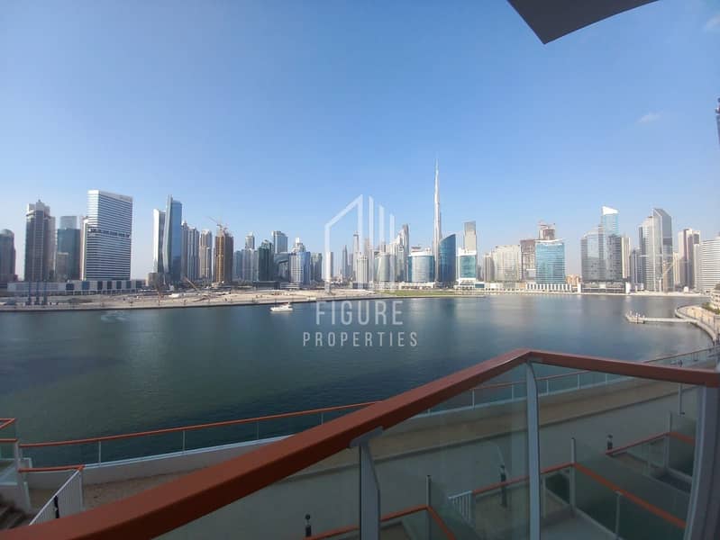 Brand New And Fully Furnished Unit | Full Canal and Burj Khalifa Views