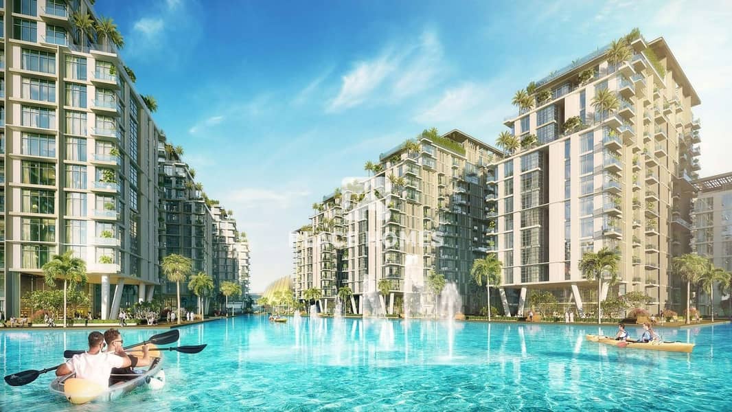 位于迪拜南部街区，Azizi Venice 的公寓 640000 AED - 8270363
