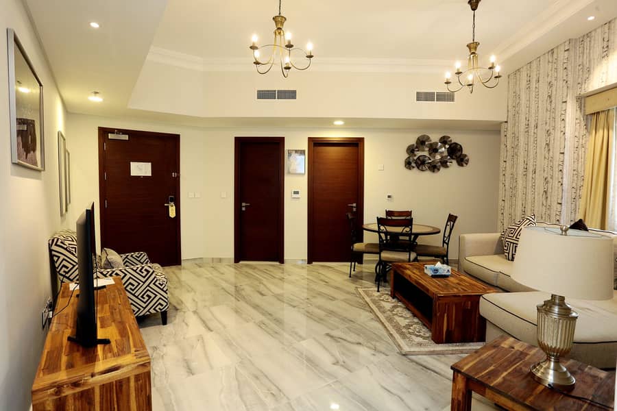 Апартаменты в отеле в Аль Джадаф，Курортные дома Марбелла, 2 cпальни, 17500 AED - 6160375