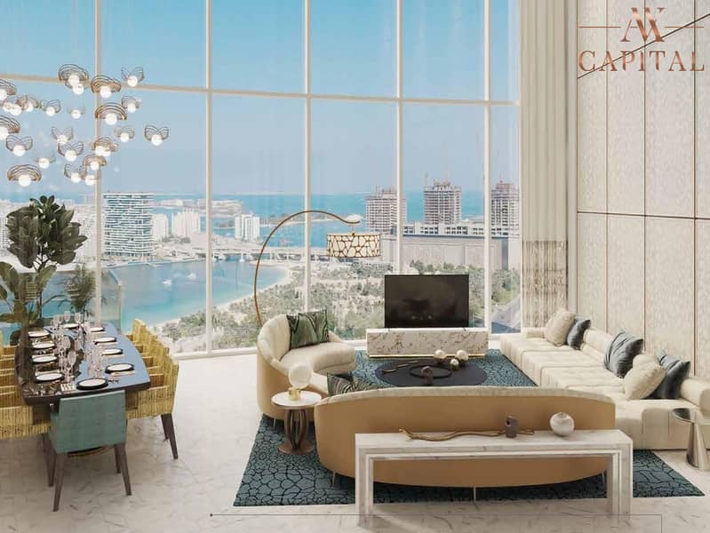 位于迪拜码头，卡瓦利大厦 1 卧室的公寓 2250000 AED - 8271300