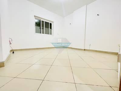 Excellent 1 Bedroom hall apartment with 2 bathrooms and balcony Wonderful location Al Mamoura for 40k only near medicalinic