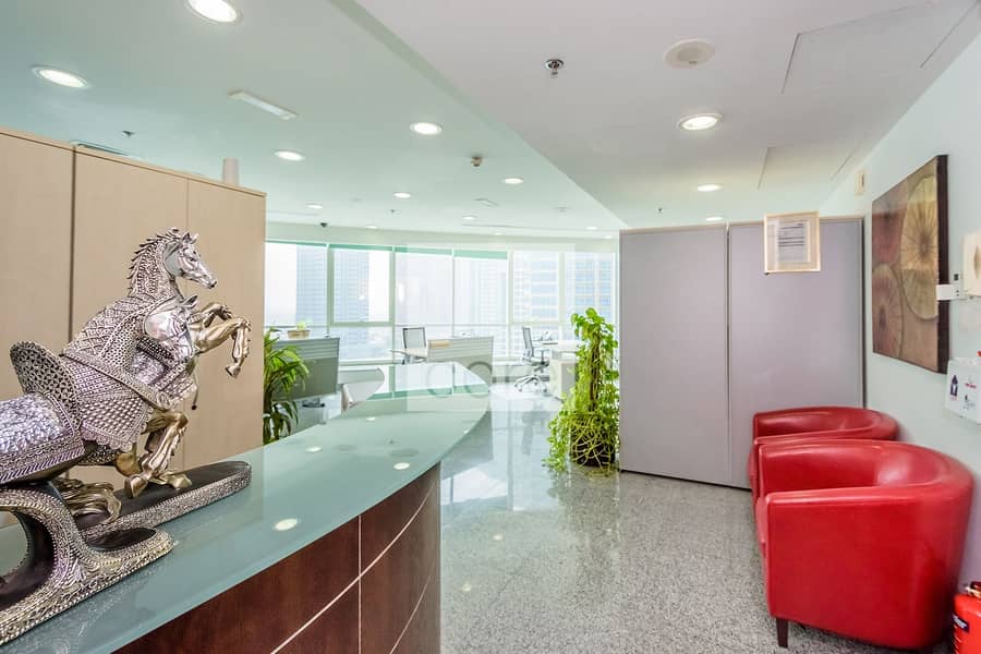 Fitted open plan office for sale in JLT