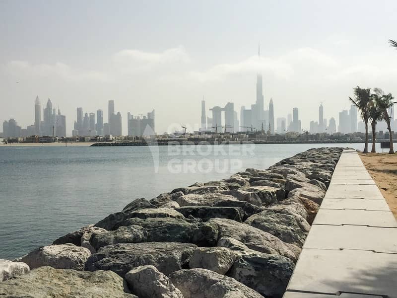 Rare Dubai Skyline view Mansion plot Jume