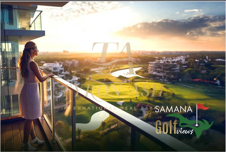 位于迪拜体育城，Samana Golf Views 的公寓 750000 AED - 8275036