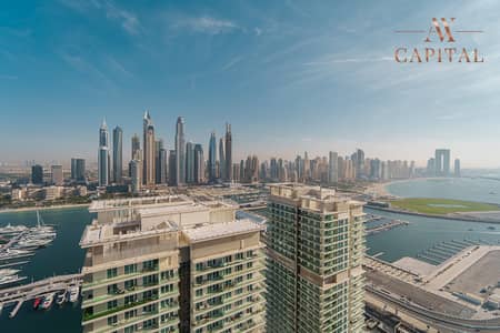 1 Bedroom Flat for Sale in Dubai Harbour, Dubai - Beautiful Furnished | High Floor | Beach View