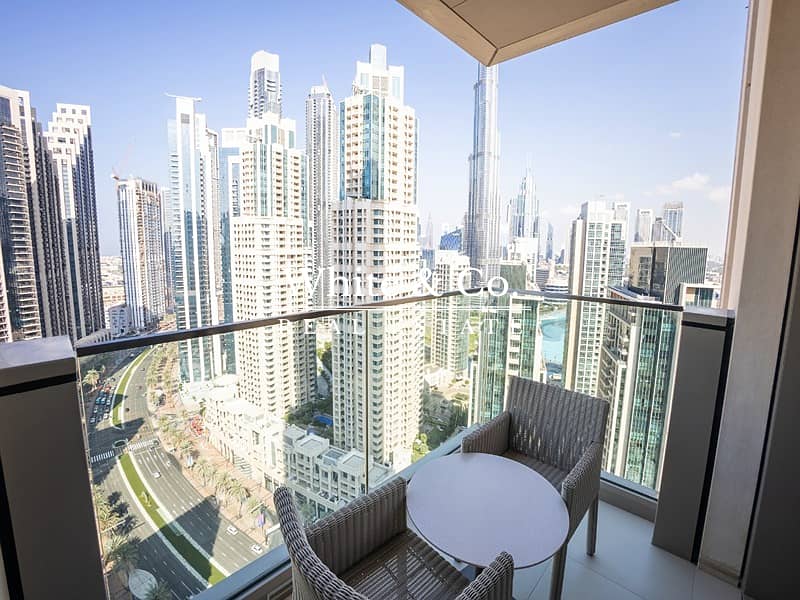 2 BED | FURNISHED | BURJ & FOUNTAIN VIEWS
