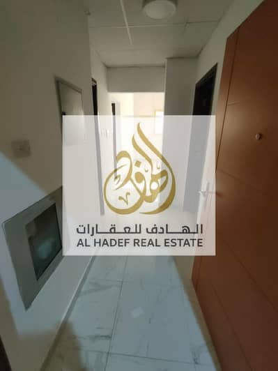 A large area room and hall, 2 bathrooms, the first resident of Al-Muwaihat 3