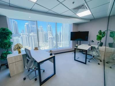 Office for Rent in Business Bay, Dubai - Fully Furnished Office Available For Rent in business bay (SD)