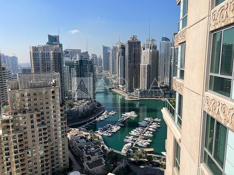 位于迪拜码头，迪拜滨海大厦（怡玛6号大厦），阿尔穆尔扬大厦 2 卧室的公寓 200000 AED - 8276605