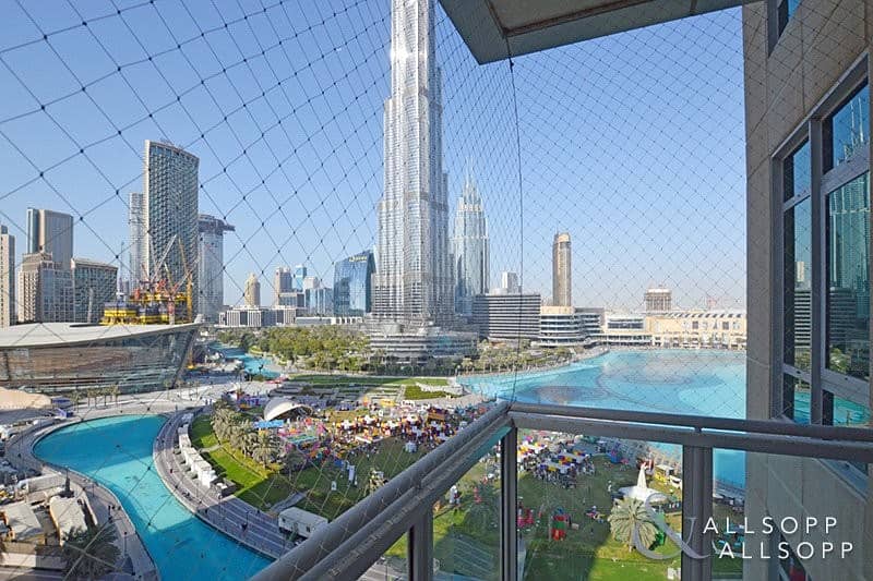 Two Bedrooms | Burj and Fountain Views