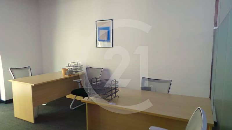 Rent a neat Furnished Office for rent at a very accessible location in Downtown.  Lowest price ever with flexible payment plan.