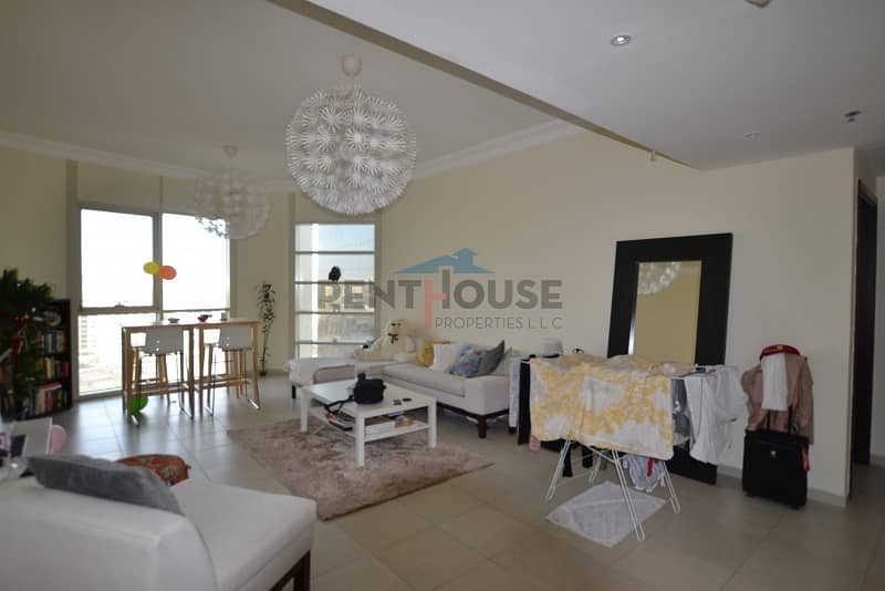 Bright & Well Furnished 2bed +Maid Lakeshore Tower JLT